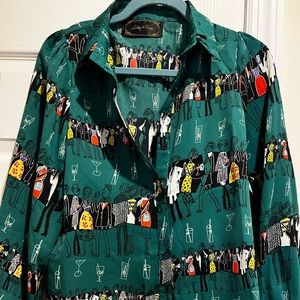 Madmen-Inspired Blouse